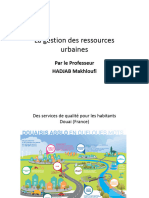 La Gestion Des Ressources Urbaines