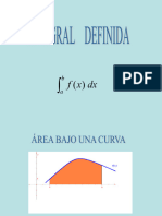 Integrales Definidas