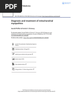 Diagnosis and Treatment of Mitochondrial Myopathies