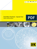 Dual Mass Flywheel - Special Tool User Instructions