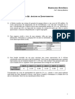 Lista06 - Análise de Investimentos