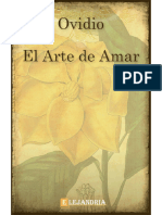 El Arte de Amar-Ovidio