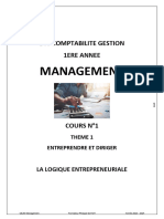 1 - Logique Entreprenariale