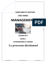 5 - Le Processus Decisionnel