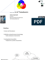 Session 2 Sensors - Transducer