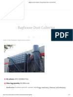 Baghouse Dust Collector - Pulse-Jet Dust Filter in Cement Plant