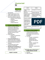 LESSON 3 - The Physical Self
