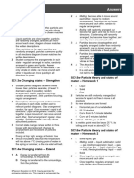 Answer Key - Igcse - Pearson Edexcel Chemistry