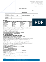 Practice Test 9 (Ec 5-14, EGS 5)