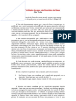 19 - O Grande Privilégio Dos Que São Nascidos de Deus