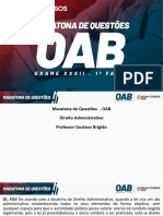 Maratona de Questões - 1 Fase Do XXXII Exame OAB - Gustavo Brigido