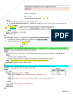 Modèles D'algorithmes D'optimisation Et D'approximation