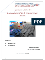 L'Encadrement Du E-Commerce Au Maroc Final