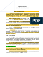 DIREITO AGRÁRIO - Segunda Prova