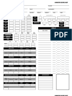 Character Record Sheet