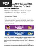 Class X Science Diagrams