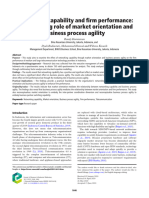 Networking Capability and Firm Performance