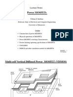 Behaviour of Power MOSFETs