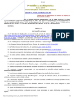 Decreto Federal Fomento Cultural 11453