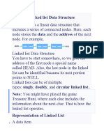 Linked List Data Structure