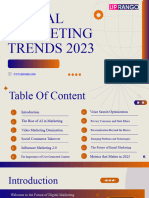 Digital Marketing Trends 2023