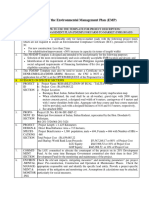 Environmental Management Plan Guide