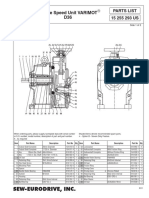 Variable Speed Unit VARIMOT D36: Sew-Eurodrive, Inc