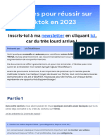 Astuces Pour Reussir Sur Tiktok en 2023.