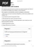 Examen Examen Final 1 Comercio Exterior PDF