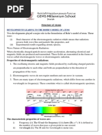 Structure of Atoms - Notes