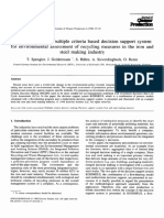 Development of A Multiple Criteria Based Decision Support S - 1998 - Journal of