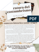 Literatura Costumbrista