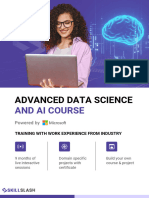 Advanced Data Science and AI Brochure