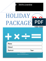 Tekart Primary Three Holiday Package Term Three