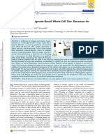 Development of A Pigment-Based Whole-Cell Zinc Biosensor For Human Serum