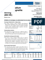 China Vanadium Titano - Magnetite Mining (893 HK)