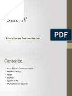 Unit-IV: Inter-Process Communication