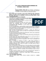 Regulamento Copa Fardoski Hiper Brindes Futebol Suiço 2023