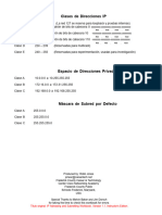 Clases de Direcciones IP: Título Original: IP Adressing and Subnetting Workbook. Version 1.1. Instructor's Edition