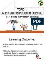 1.1 Tutorial Note Approach in Problem Solving