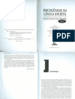 TEXTO 1 Pisicogênese Da Língua Escrita