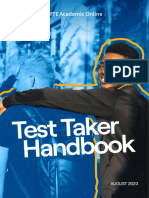 PTE Academic Online Test Taker Handbook August 2023 V5