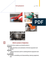 TLEGR9 Module3 - CLEANING, SANITIZING AND STORING EQUIPMENT