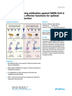 FC Effector Function in Mab Against SARS CoV2 Cell2021