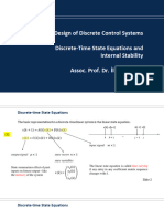 02 Discrete-Time State Equations Internal Stability