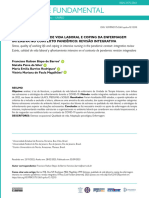 Estresse, Qualidade de Vida Laboral e Coping Da Enfermagem Intensiva No Contexto Pandêmico Revisão Integrativa