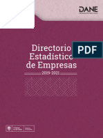 Boletin Directorio Estadistico Empresas 2019 2021