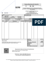 Leonardo Barrera Angulo: Factura Electrónica de Venta No