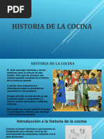 Historia de La Cocina