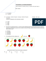 Evaluacion Matematica - Sexto